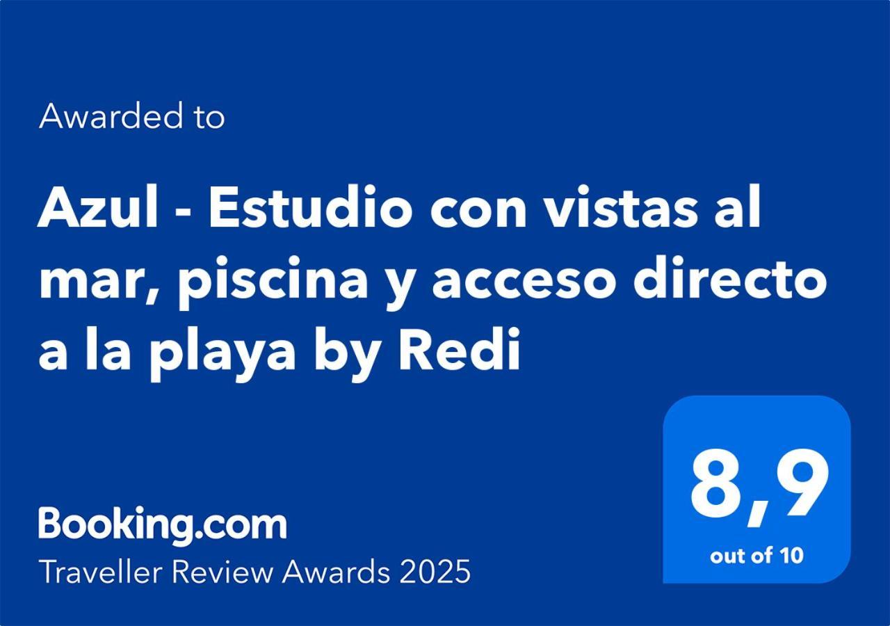 Azul - Estudio Con Vistas Al Mar, Piscina Y Acceso Directo A La Playa By Redi Altea Luaran gambar